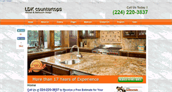 Desktop Screenshot of ldkcountertops.com